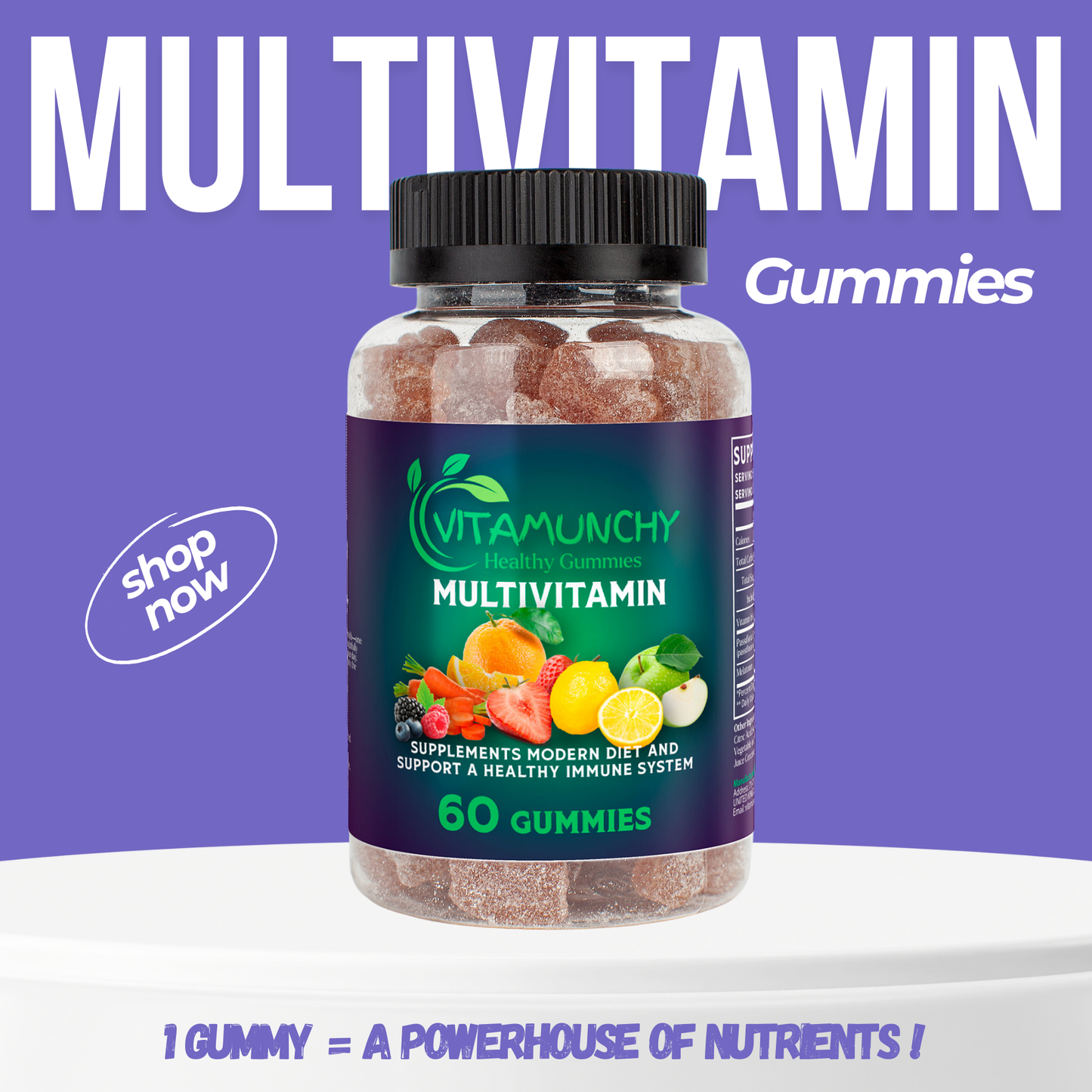 Multivitamin Bear Gummies (Adult)