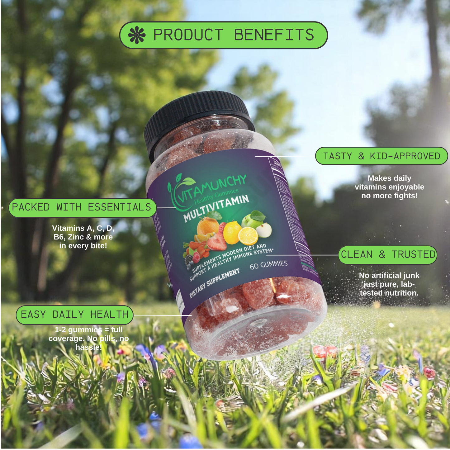Multivitamin Bear Gummies (Adult)