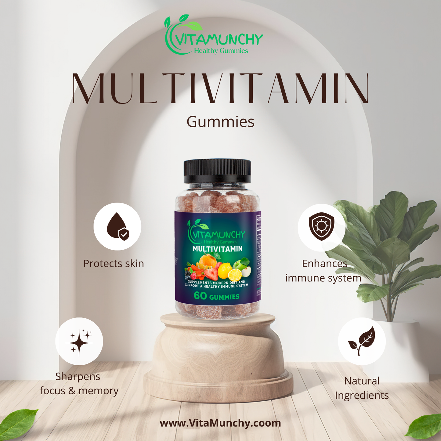 Multivitamin Bear Gummies (Adult)